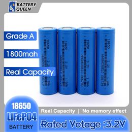 LiFePO4 18650 3.2V 1800mah cellule de batterie rechargeable toute nouvelle longue durée de vie pour outil électrique appareil ménager système solaire 5.76WH