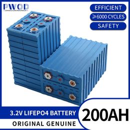 LiFePO4 200AH Batteries de chariot de golf rechargeables Batterie au phosphate de lithium 12V Parfait pour les systèmes de stockage d'énergie solaire