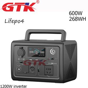 Lifepo4 220V multifonction 600W générateur solaire centrale électrique portable avec batterie au Lithium inverseur 1200W pour Camping en plein air RV