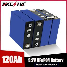 LiFePO4 3.2V 120Ah Lithium-ijzerfosfaat Oplaadbare Batterij 10/12/14/18PCS Pak Zonnestelsel EV Boot Jacht 12V 24V