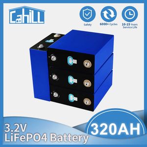 Lifepo4 320Ah Batterie 3.2V 310AH Lithium Fer Phosphate Batterie Pack DIY Cellule Pour 12V 24V 48V RV EV Voiturettes De Golf Bateau Énergie Solaire