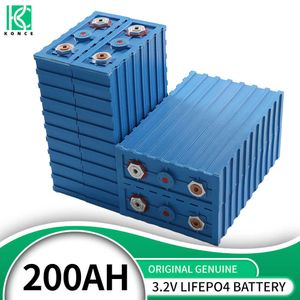 LifePo4 Battery 200Ah 3.2V Lithium Iron Phosphate Deep Cycle Solar Batterij Pack DIY Cellen voor RV EV Golf Cart Home Boat Forklift