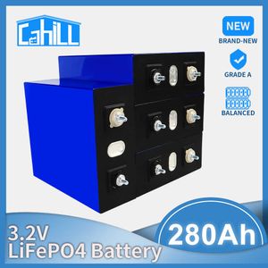 LifePo4 Solar Battery 3.2V 280AH 1/4/10/16/32 pcs Lithium Iron Fosfaat Batterij 12V 24V 36V voor RV Golf Cart Boat Yacht Forklift