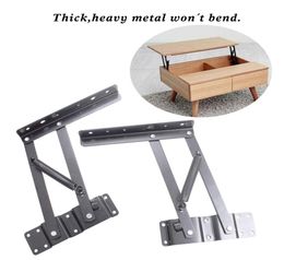 Levante el mecanismo de mesa de café Top Top Diy Hardware Muebles Bisagra de muebles Gran calidad de metal pesado Won039t Bend CO7626492