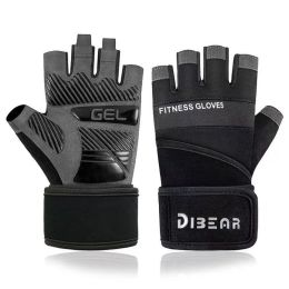 Soulever 1 paire gants gants gants de fitness Glants haltérophile gants de construction de corps d'entraînement exercice de sport haltère