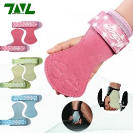 Souffronation de gants de fitness de gym de gym de vache de 1pair