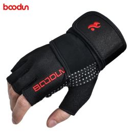 Loudre BooDun Men Femmes Glants gants de gym demi-doigt