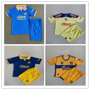 liga mx Chivas de Guadalajara Soccer Jerseys Tigres UANL Green Alexis Vega Luis Olivas 23 24 ClubAmerica HENRY D.VALDES Monterrey Football Shirts enfants kit enfants