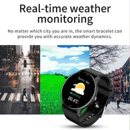 LIGE 2023 Nouveaux hommes Smart Watch Activities en temps réel Tracker cardiaque moniteur de fréquence cardiaque Sports femmes Smart Watch Men Clock pour Android iOS