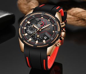 Lige Mens Watches Top Brand de lujo Hombres Sports Sports Unique Sports039s Date Fecha de reloj Relogio impermeable Relogio Masculino V1911151067197