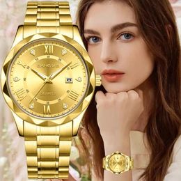 Lige Top Brand Luxury Fashion Business Quartz Quartz Watches 30m Araproof Date Clock Sport Womens Wristwatch Relogio Feminino 240419