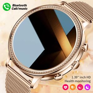 Lige Women Watches Ladies Smartwatch para el teléfono Android Huawei Xiaomi e iOS Apple iPhone Digital Watch Men Smart Bracelet