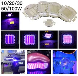 Lichte kralen 10W 20W 30W 50W 100W LED -chip UV Paars