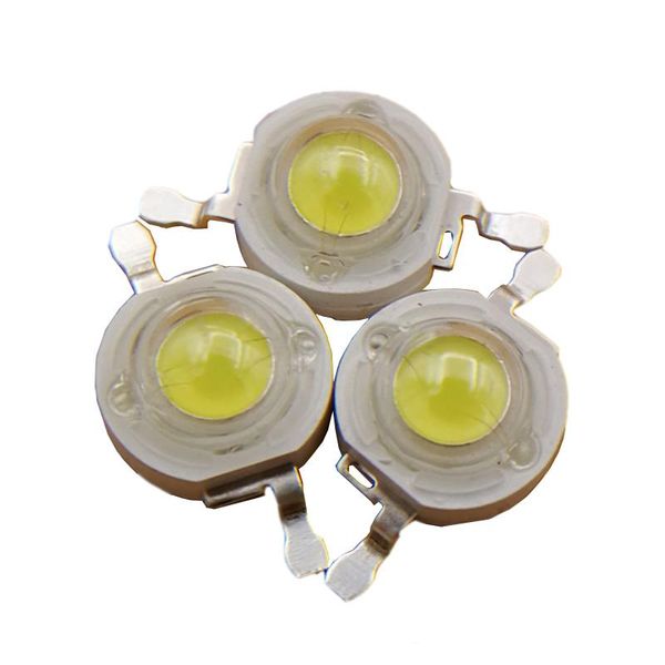 Perlas de luz 3W Lámpara LED de alta potencia Bridgelux 45mil Chip 3200K/6500K/8000K Cálido Neutro Blanco frío 210-230lm