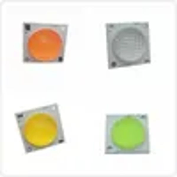 Granos de luz 50W Lámpara LED COB de alta potencia Blanco Rojo Verde Azul con lente de 60 grados ZZ