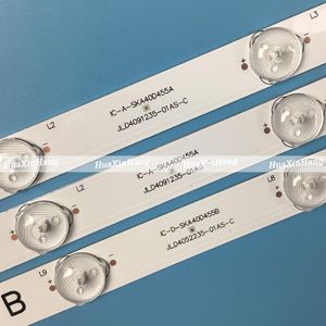 Light Beads LED Strip Bar voor Philco PH40E36DSGW SP-LED40 JL.D4091235-01AS-C E465853 IC-A-SKA40D455A IC-A-SKA40D455B ERISSON 40LES73 40les69