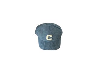 Boule de cowboy bleu clair chapeau de designer C broderie casquette Baseball Cap Nice7993539