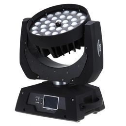 Licht China RGBWA UV 6 in 1 zoom 36*18W DMX LED Bewegende hoofdwasslampje voor podium KTV Bar