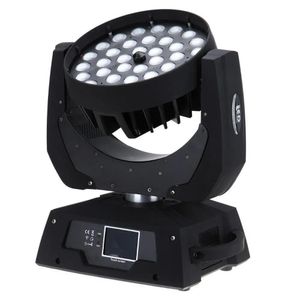Light China Rgbwa UV 6 in 1 Zoom 36 * 18W DMX LED Moving Head Wash Light for Stage KTV Bar