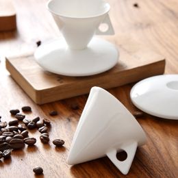 Tasses à café en porcelaine de chinois de luxe léger