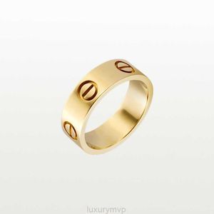 Luxury Love Love Ring Ring Classic Designer Jewelry Women Band Rings Titanium Steel Alloy Gold Pladed Fashion Accessoires jamais Fade Notygwh