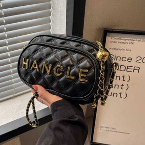 Lichte luxe stijl damestas 2023 Nieuwe textuur grote capaciteit ketting zacht leer klein vierkante crossbody portemonnees verkoop