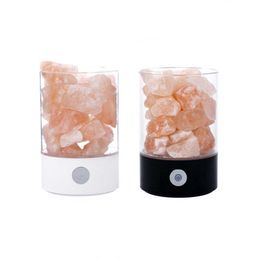 Light Natural 2024 USB Crystal Himalaya Salt lampe LED LIMES DE PURIFICATION AIR CRÉATEUR CRÉATEUR INDOOR LUMIÈRE CHAUX LAMBRE LAMBRE LAVA LAVA LUMIÈRES DE NIGHT