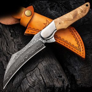 licht schorpioenklauwmes Todd Begg outdoor camping jungle survival battle karambit Vast mes jachtmessen zelfverdediging Klauwmes