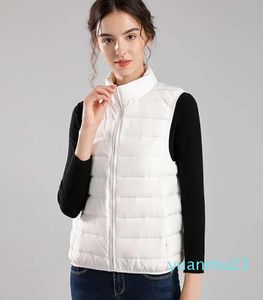 Manteau léger et fin à col montant court pour femme, une pièce, sans couture, avec fermeture éclair, chaud, mode automne hiver