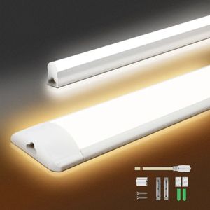 Tubo de luz LED, tira de luz para electrodomésticos, lámpara Led de 220V, iluminación para habitación, dormitorio, cocina, lámpara debajo del gabinete, tubo de barra, techo COB