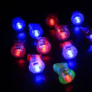 Light Up Sparkling Rings Bridal Shower Party Favors Enfants Adultes Clignotant En Plastique Diamant Bling LED Glow Ring pour Anniversaire Bachelorette