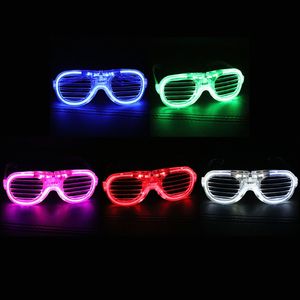 Jouets lumineux, lunettes lumineuses pour enfants, jouer dans le noir avec des lumières LED, Halloween, fête de Noël, cadeaux de fête clignotants