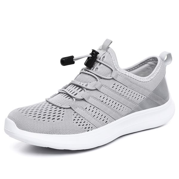 Peso ligero, transpirable, para mujer, para hombre, zapatillas para correr, negro, gris, zapatillas deportivas, zapatillas deportivas, zapatillas de deporte, marca casera, hecha en China, tamaño 39-44