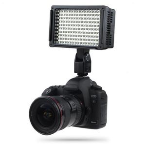 Lightdow Pro lampe vidéo haute puissance 160 LED pour caméscope avec trois filtres 5600K pour appareils photo DV Cannon Nikon Olympus LD9697956