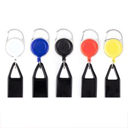 Lichtere beschermhoes sigaretten aanstekers houder huls clip roken accessoires intrekbare sleutelring sleutelhanger reguliere maat aanpasbaar logo jy0815