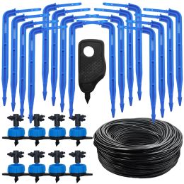 Aanstekers Kas Druppelirrigatie 4way 3/5mm Druppelpijl 2way Zender Irrigatie Watering Systeem voor Pot Tuin Gazon 10 set/20 set