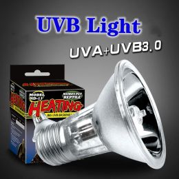 Verlichting 25/50W UVA + UVB Reptile Lamp Bulb UV Lichte huisdieren Verwarmingslampje voor hagedis reptielen en amfibieën