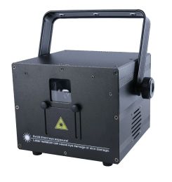 Verlichting 3W RGB Full Color Animation Laser Light Analog ILDA 30K Scanner Auto Sound DMX ILDA 256 Patronen