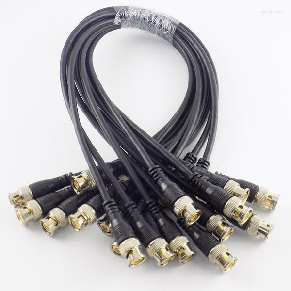Accessoires d'éclairage 0.5M/1M/2M/3M BNC mâle à adaptateur câble cordon pour maison Extension connecteur fil caméra CCTV électronique