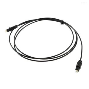 Accessoires d'éclairage 1,5 m universel numérique optique audio fibre optique câble cordon Toslink connecter Cabo Kabel pour PS2 PS3 TV HDVD