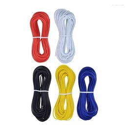 Verlichtingsaccessoires 10m elektronische draad gekweekte koperen kabel 24awg wit/zwart/blauw/rood/geel 85AC