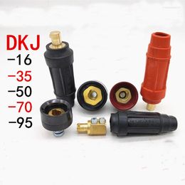 Verlichtingsaccessoires 1 stks DKJ-16/35/50/70/95 vierkante Chinese kabel Snelle connector Lasmachine Snelle plug koper