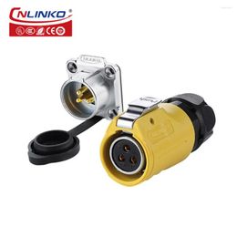 Verlichtingsaccessoires Cnlinko M20 Paneel Connector PLUK SOCKET 500V 20A IP67 Waterdichte Outdoor Industrial Electrical Equipment connectoren