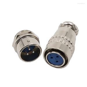 Accessori per l'illuminazione Jinlian XS16 Warerproof Pannello di installazione rapida e semplice Connettore per aviazione circolare elettrico per l'industria M16 2 3 4 5 6 7 9 Pin