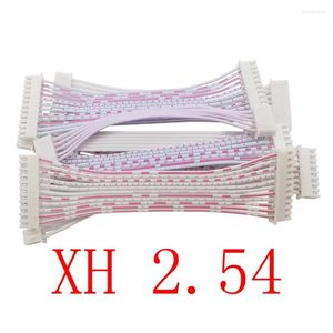 Accessoires d'éclairage Ligne blanche rouge JST XH 2,54 mm femelle pour brancher le connecteur de câble 2P/3/4/5/6/7/8/9/10/11/12 longueur de broche 10/20/30 cm