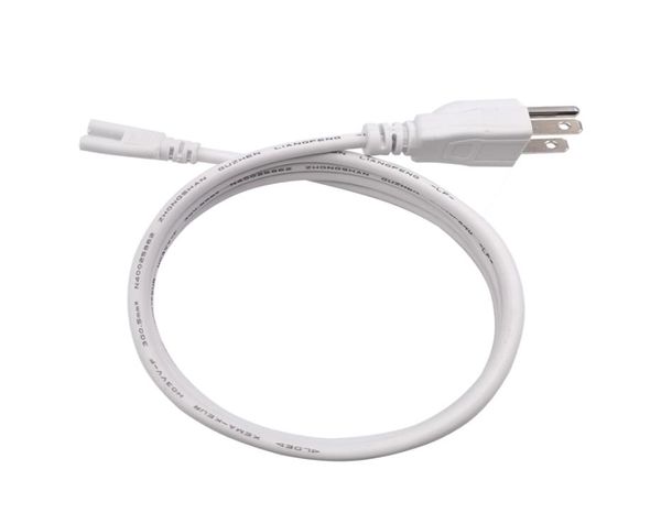 Accesorios de iluminación Interruptor Cables de conexión Cables de alimentación con enchufe estándar de EE. UU. Para tubos LED integrados T5 T8 3 clavijas 100 cm 150 cm C2114730