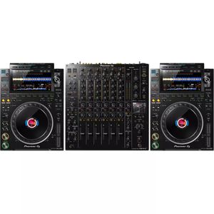 controles de iluminación 2 uds CDJ3000 1 Uds DJM900 NXS2 paquete combinado nuevo estilo música DJ Pioneer CDJ3000 reproductor de discos rekordbox