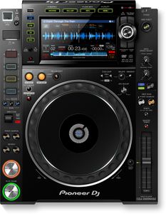 controles de iluminación Pioneer CDJ-2000 NXS2 reproductor de CD Rekordbox U disk player