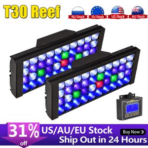 Verlichting PopBloom Led Aquariumlicht Led Marine Aquarium Led-verlichting Reef Led Light Aquarium Led Tank Light voor Coral Grow Lamp Turing30