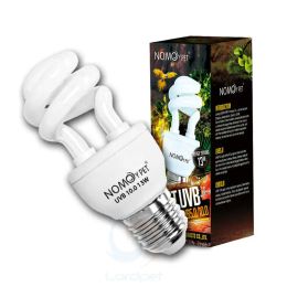 Éclairage Reptile 10.0 UVB 13W Ampoule compacte fluorescente pour terrarium du désert